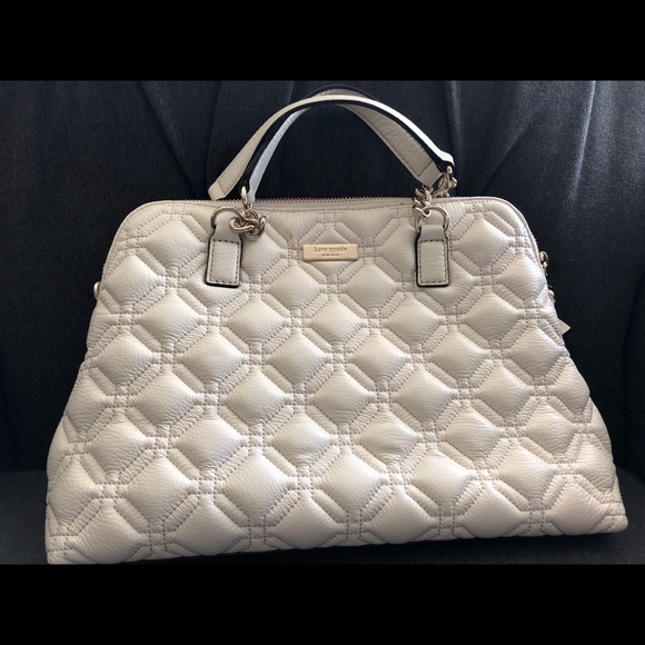 Cream Kate Spade Purse, barely used - Picture 1 of 4
